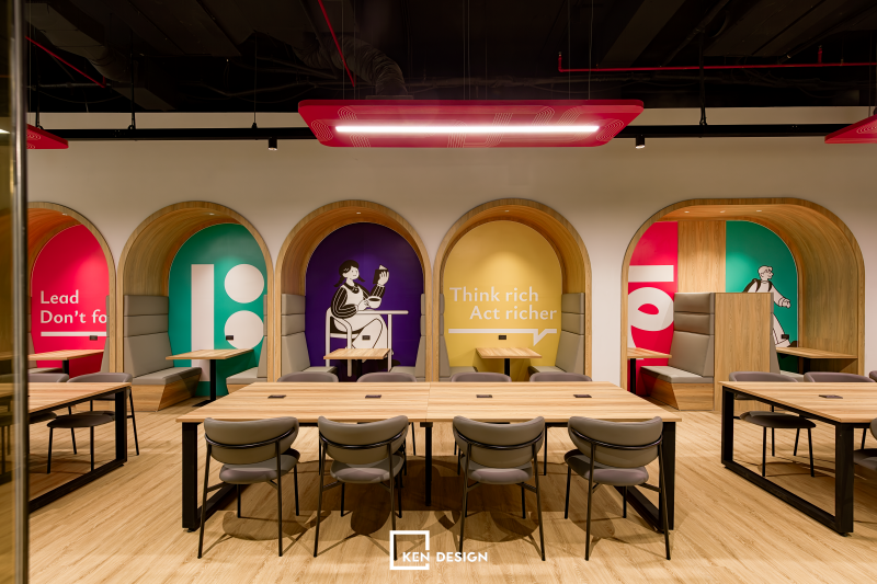 Thi công cafe coworking Flow Haus tại Lê Văn Lương